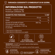 Cannella di Ceylon — Con olio MCT — Benfiora — Immagine 7