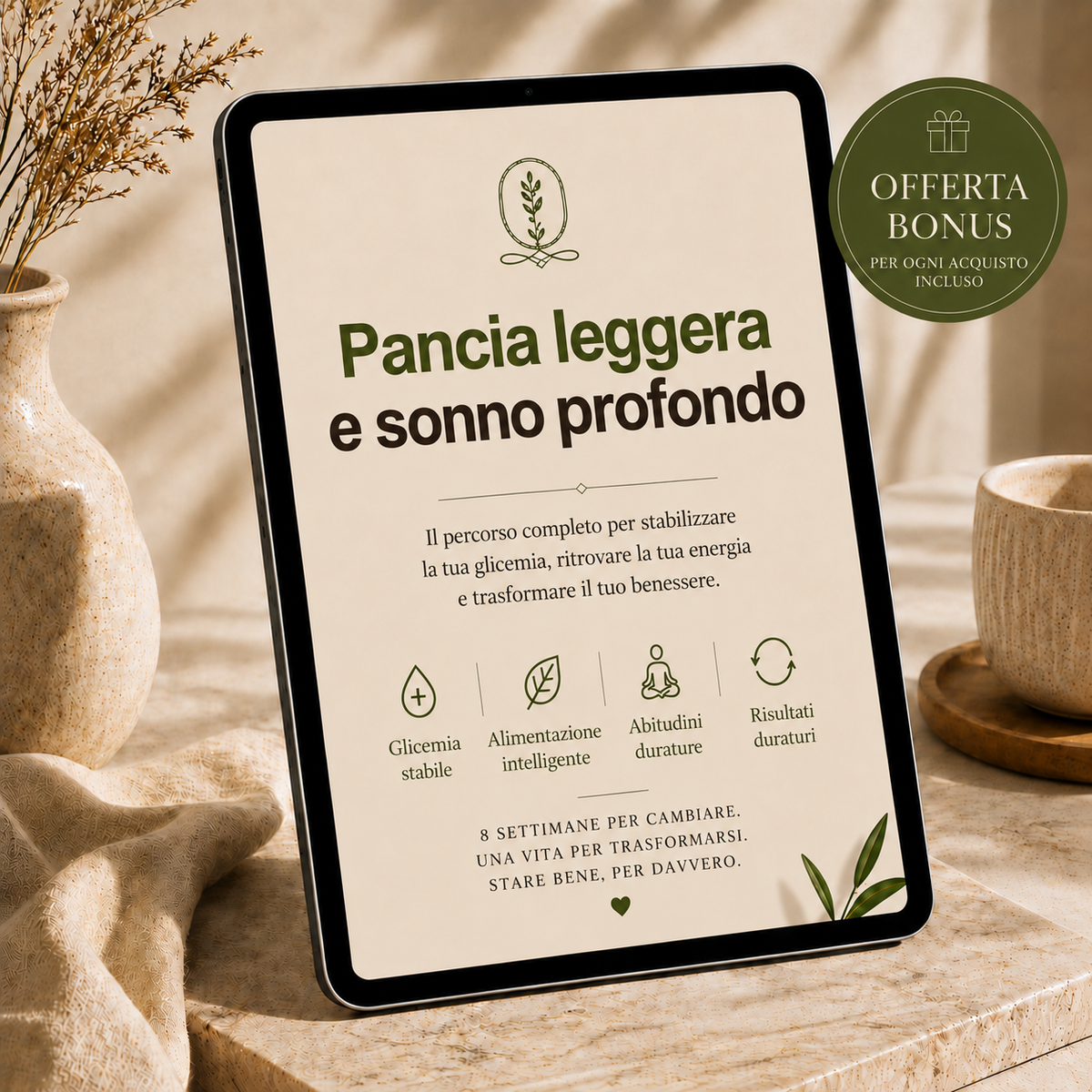 Guida «Pancia leggera e sonno profondo» — Benfiora — Immagine 1
