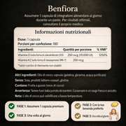 Vitamina D3 + K2 — Scorta di 6 mesi — Benfiora — Immagine 3